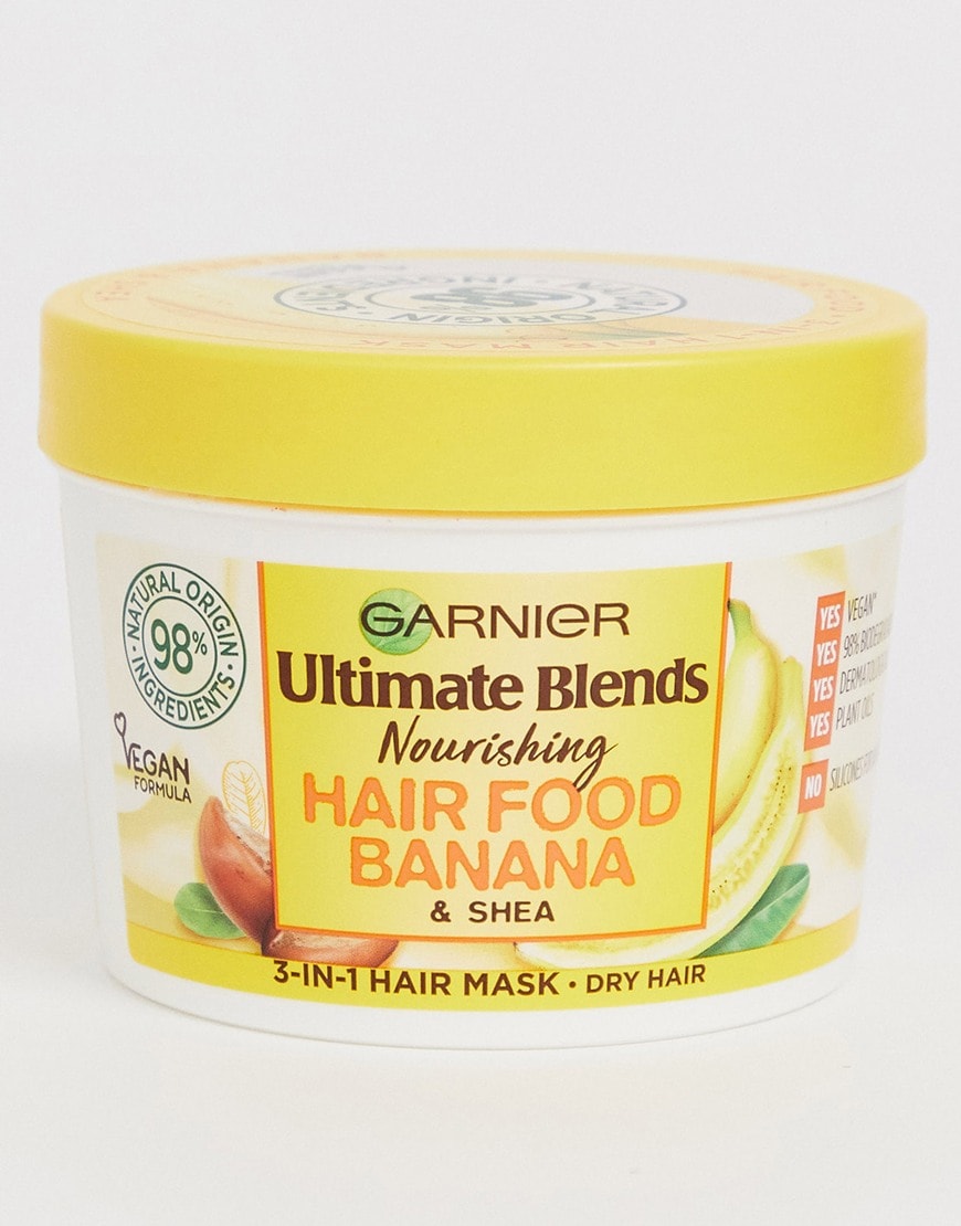 Garnier Ultimate Blends Vegan Hair Food Banana 3-in-1 Dry Hair Mask Treatment | ASOS Style Feed
