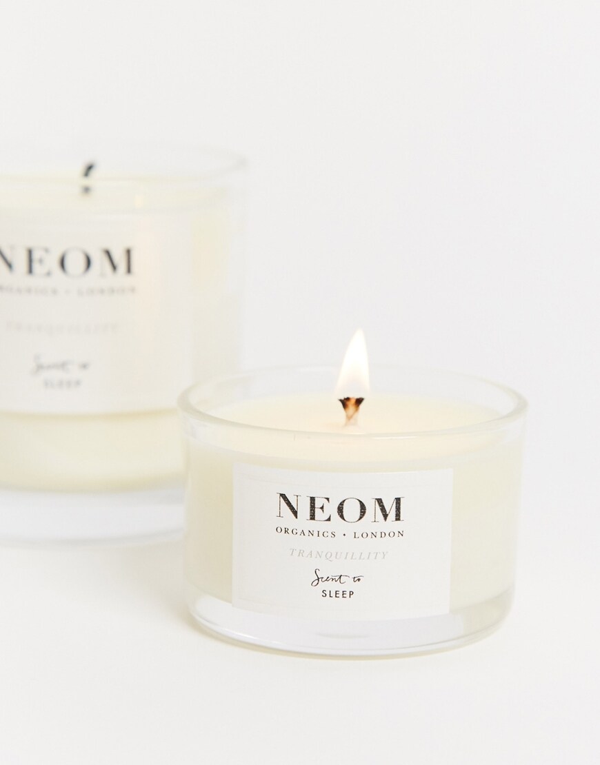 NEOM Perfect Night's Sleep Lavender Jasmine & Basil Travel Sized Scented Candle | ASOS Style Feed