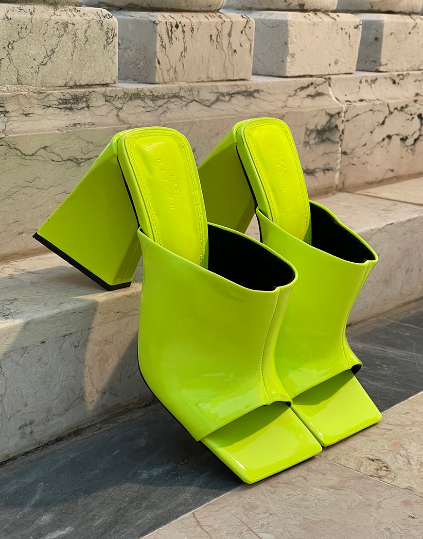 Neon mules