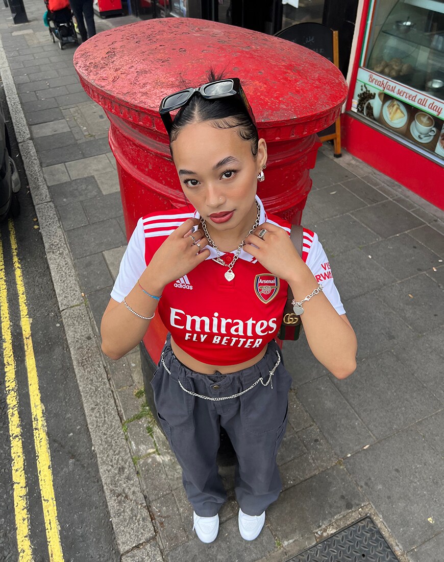 Arsenal home top 2023 | ASOS Style Feed