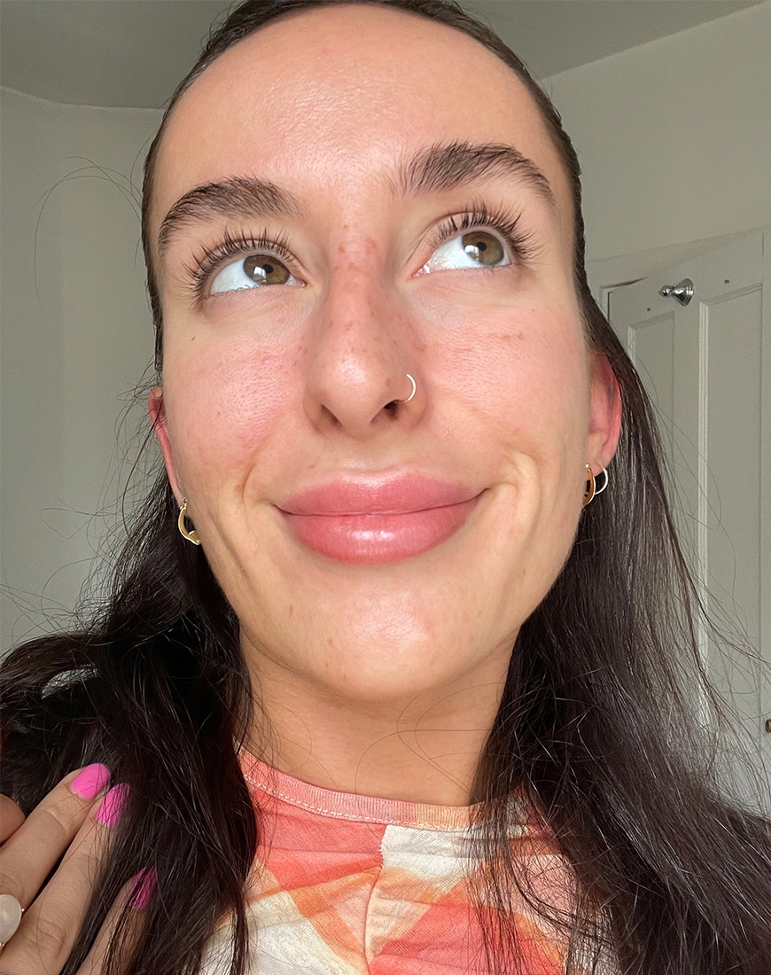 Hannah with The Ordinary ASOS Exclusive Multi-Peptide Lash and Brow Serum 5ml