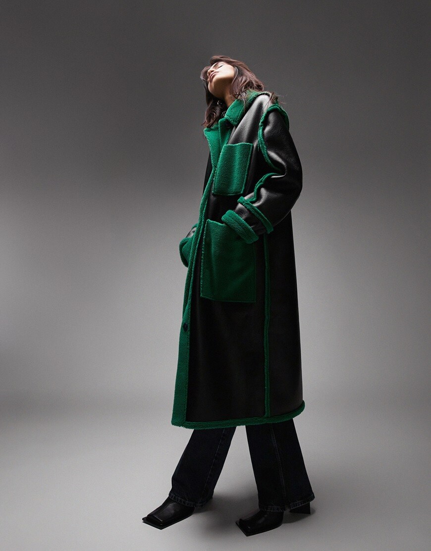 Topshop coat | ASOS Stylefeed