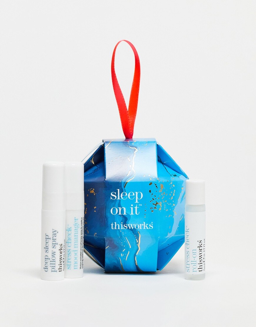 Christmas gift set in front of white background | ASOS Style Feed