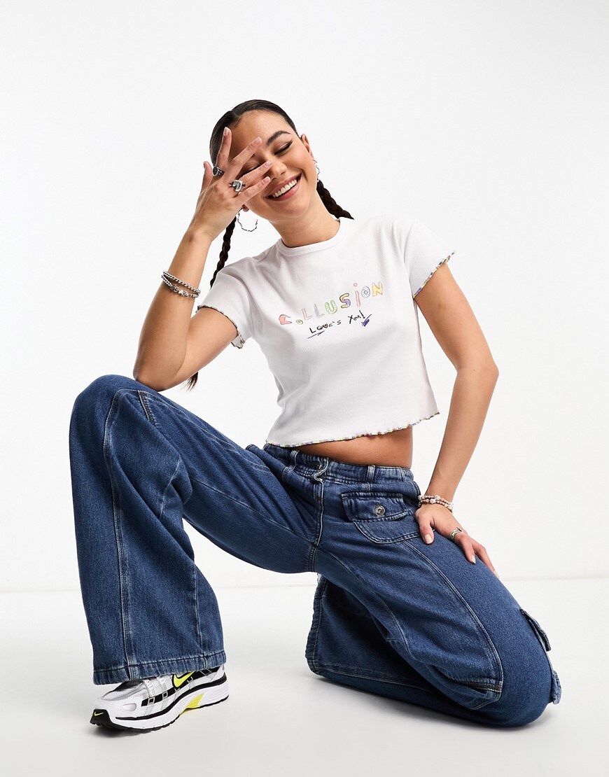 Casual T-shirt and jeans