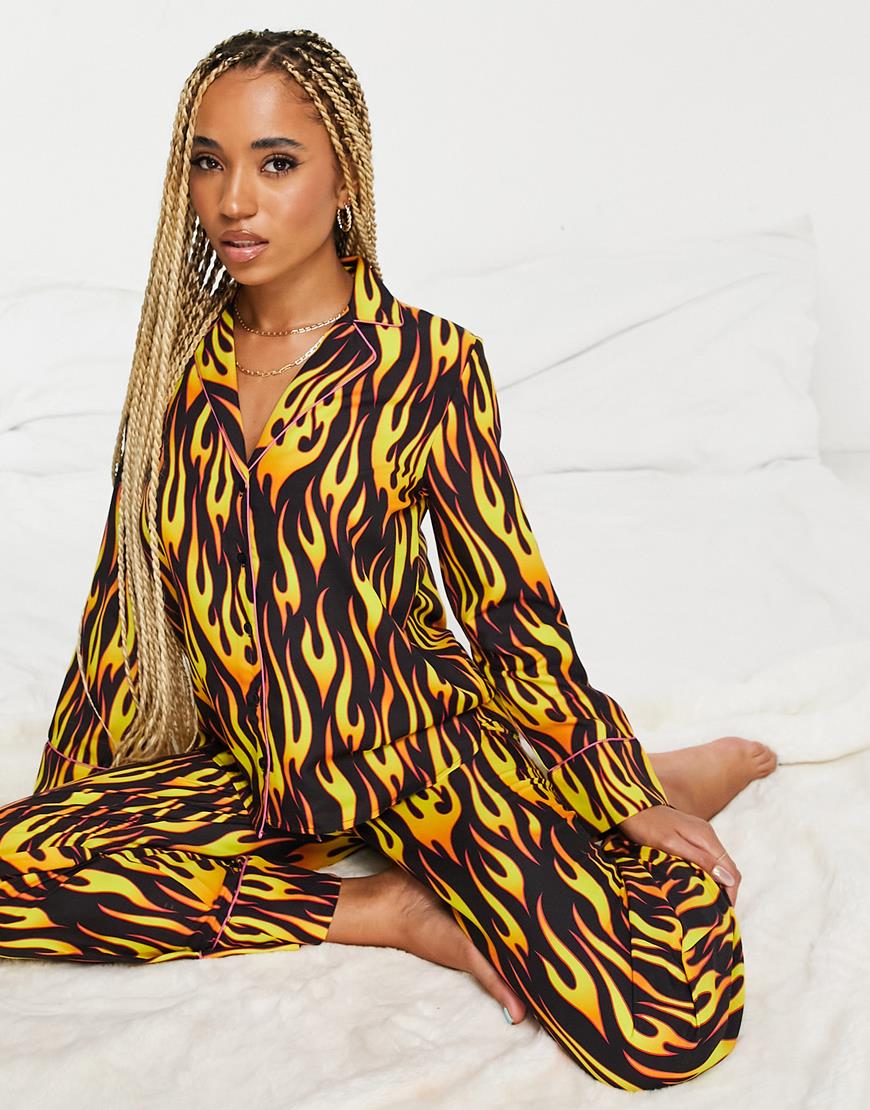 Flame pyjamas