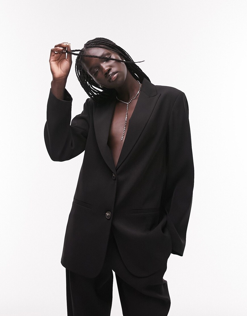 Woman wearing blazer | ASOS Style Feed