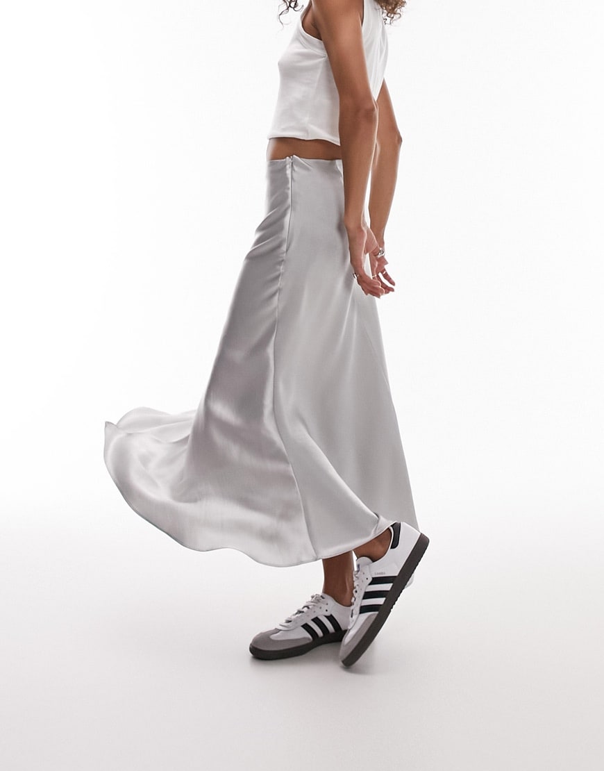 Silver skirt