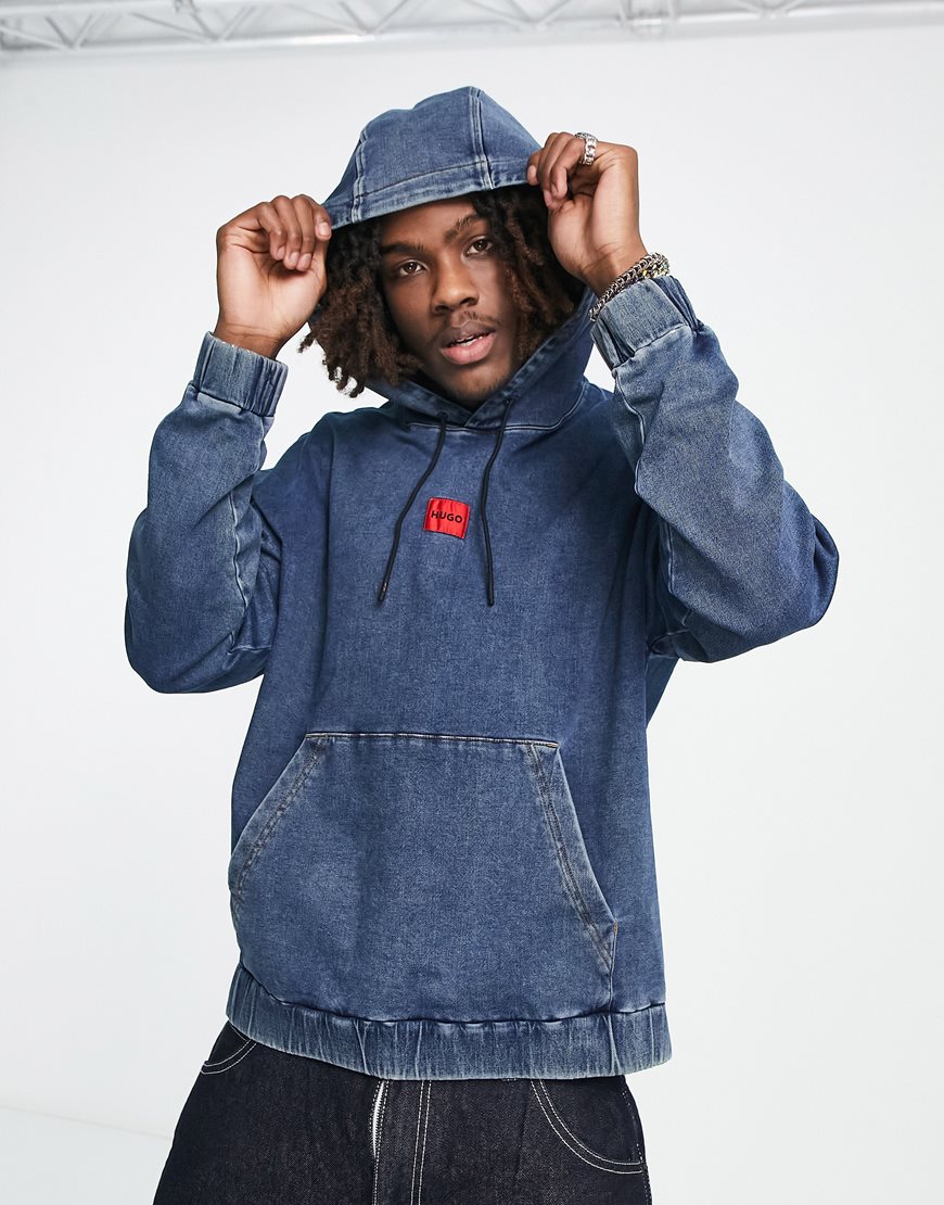 Denim hoodie