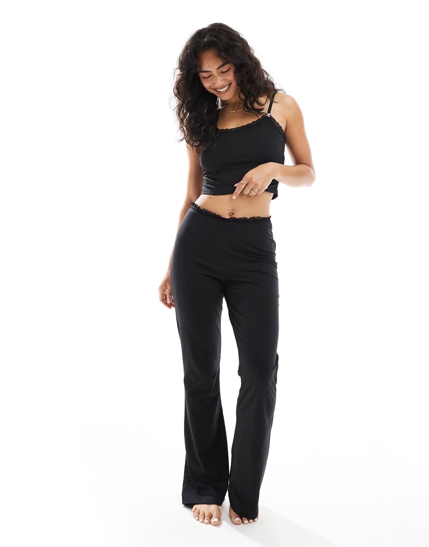 A model wearing a pink co-ord set | ASOS Style Feed