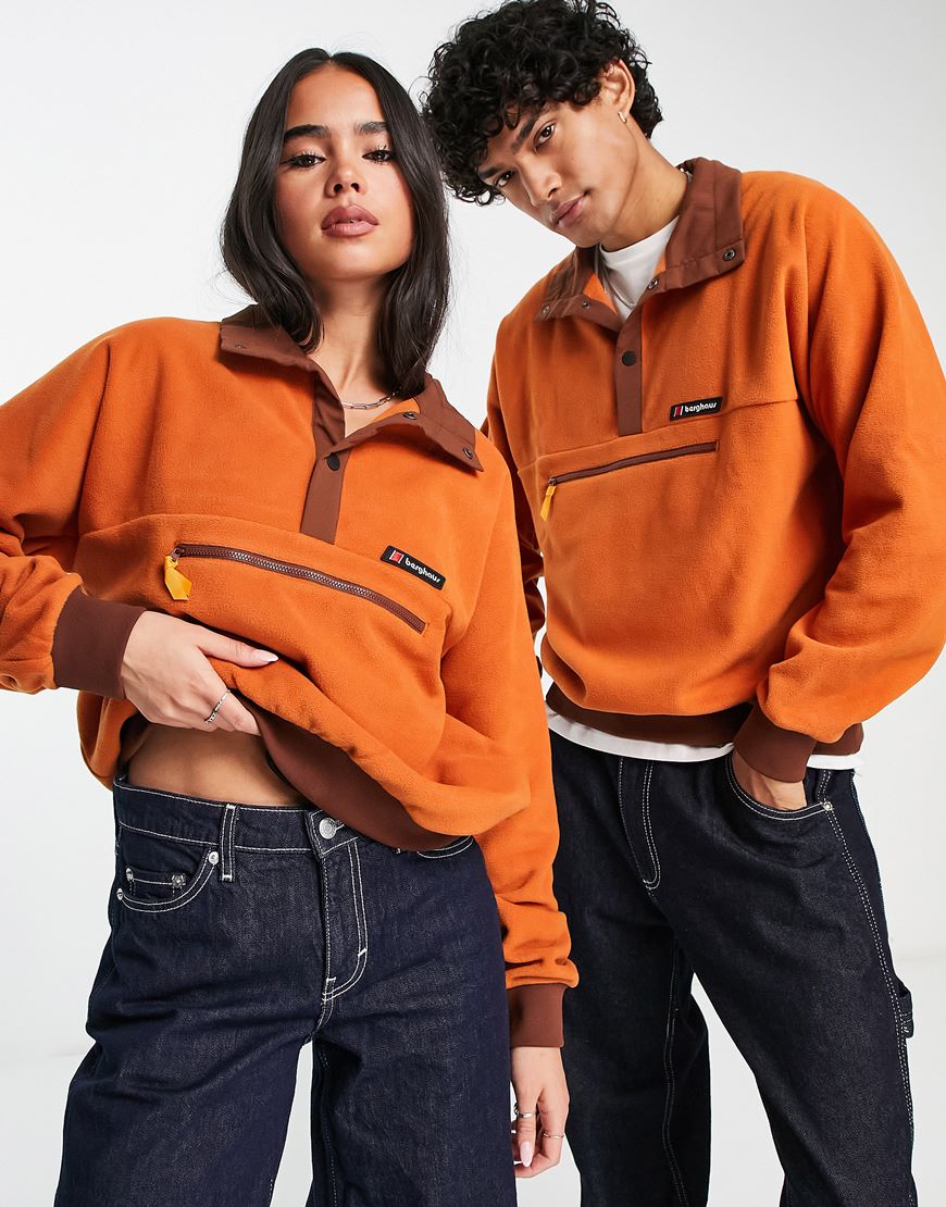 Orange fleece