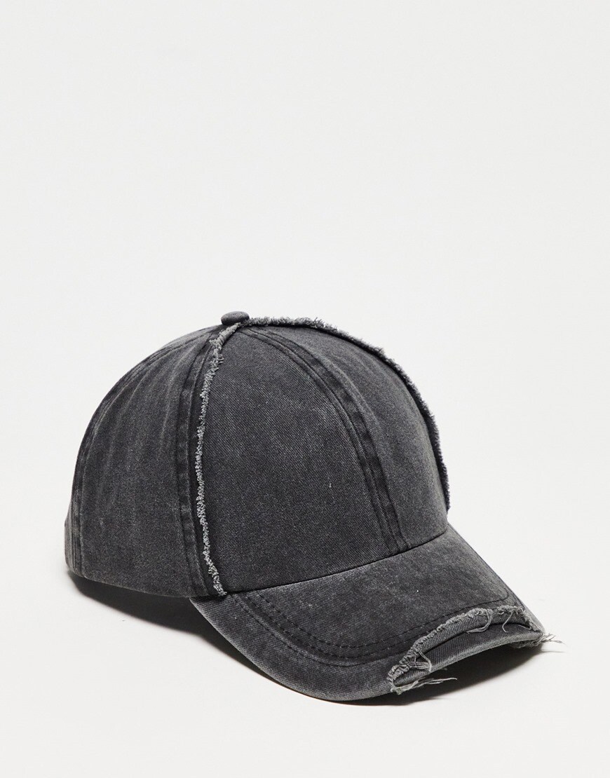 Distressed cap