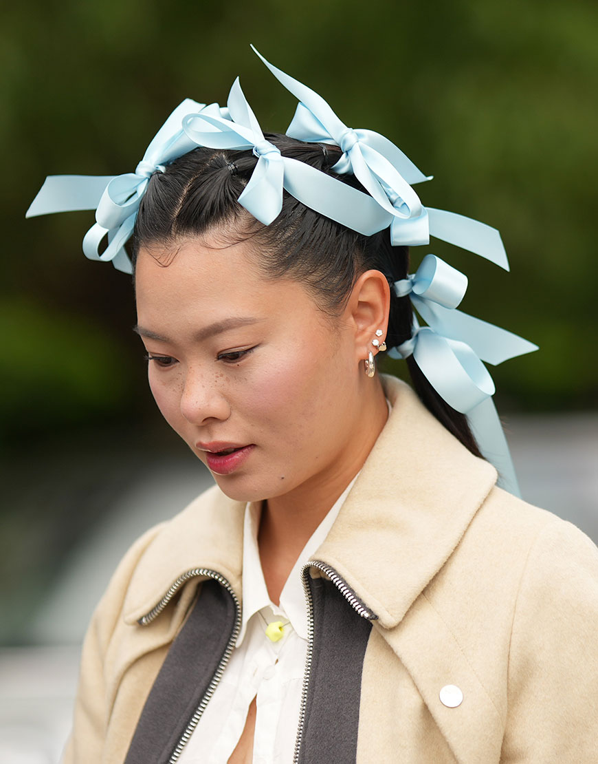 Woman with bows in hair | ASOS Style Feed
