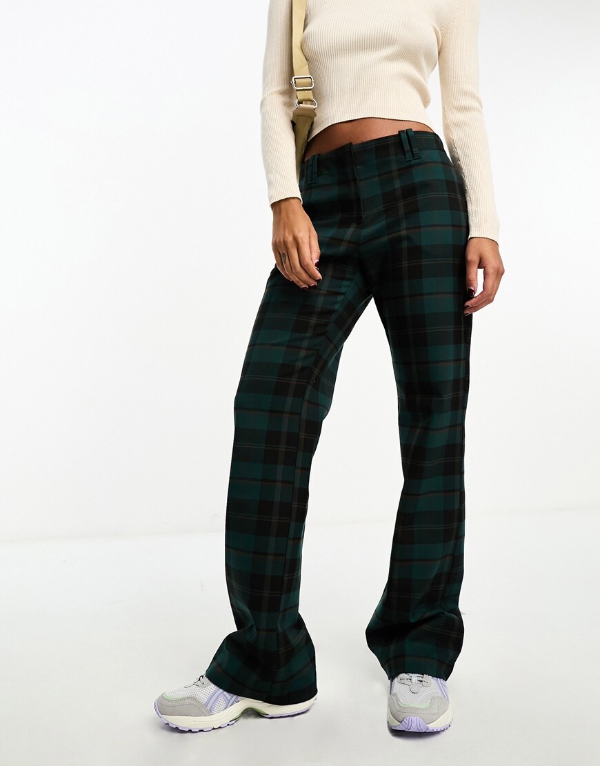 plaid trousers