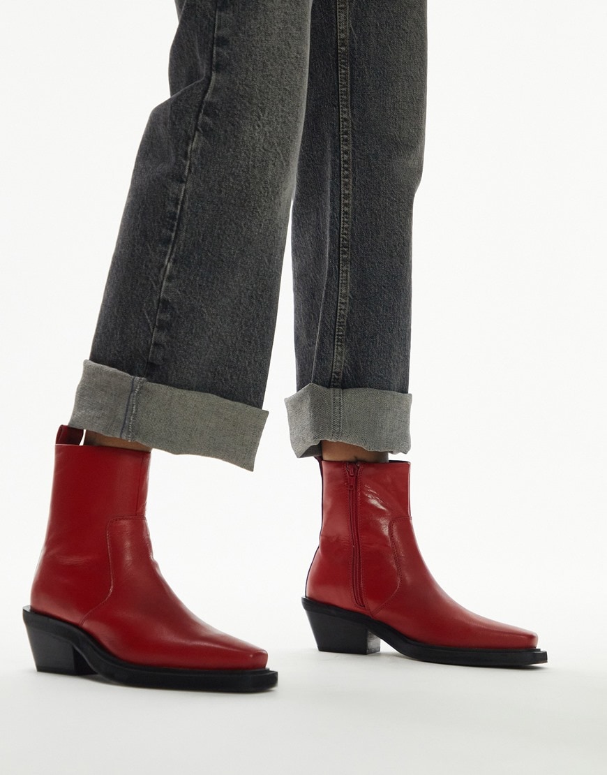 Red boots