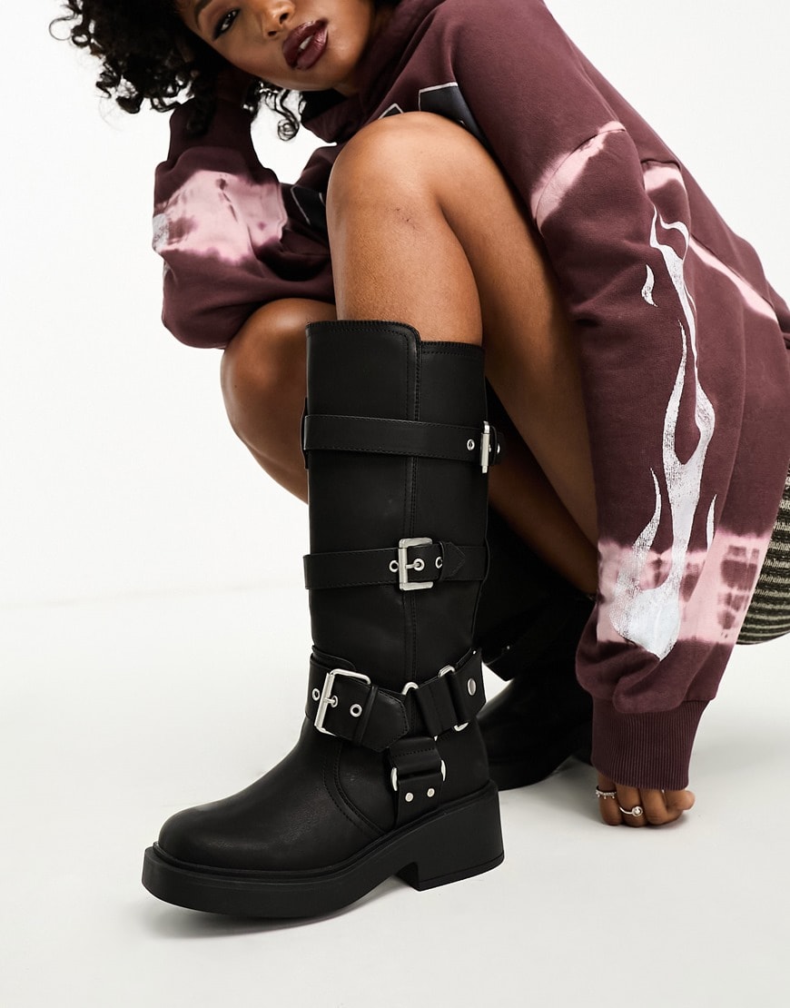 Buckled boots