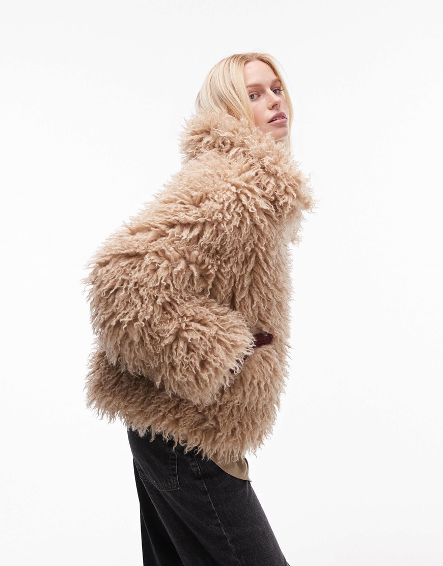 Only women quilted long coat in khaki