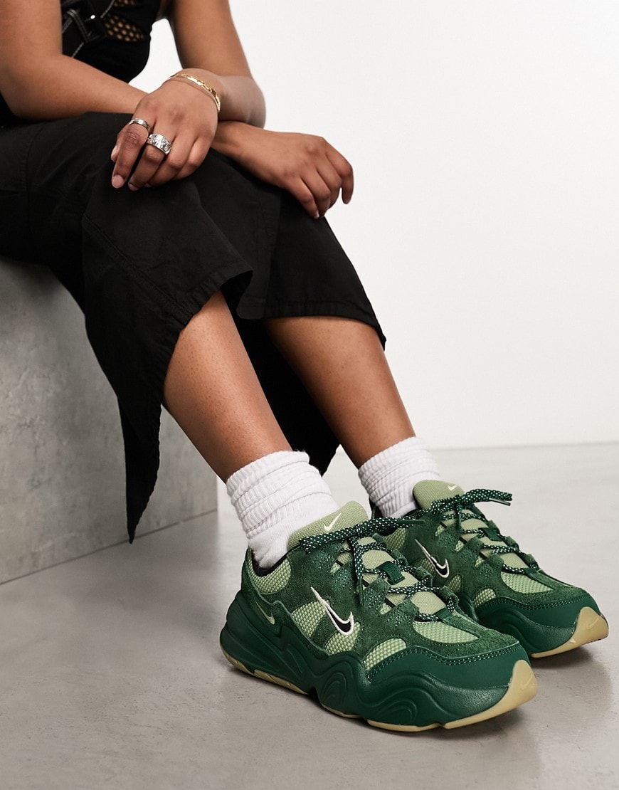 Green Nike Trainers