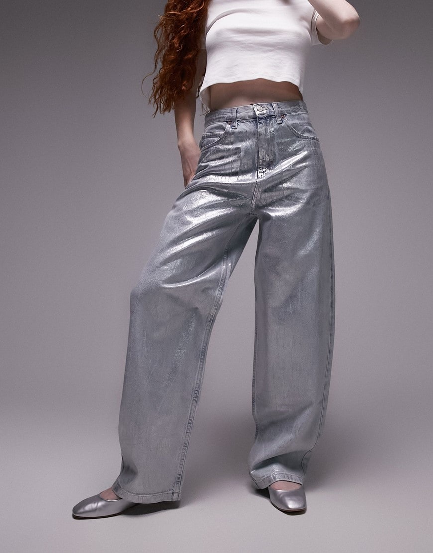 Silver trousers