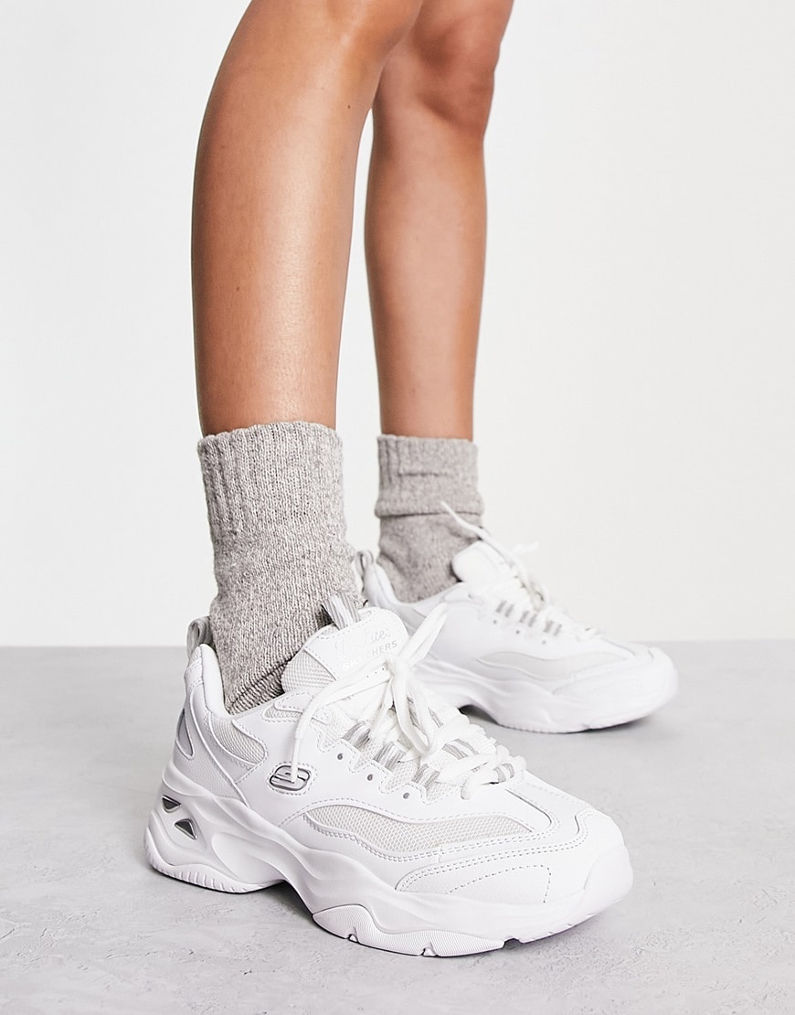 Skechers D-Lite white
