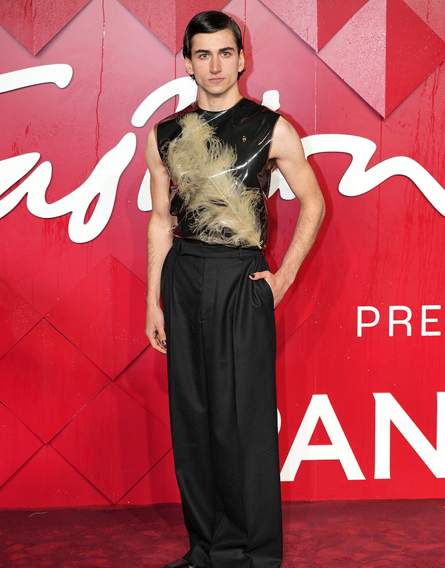 Sebastian Croft at the British Fashion Awards | ASOS Style Feed