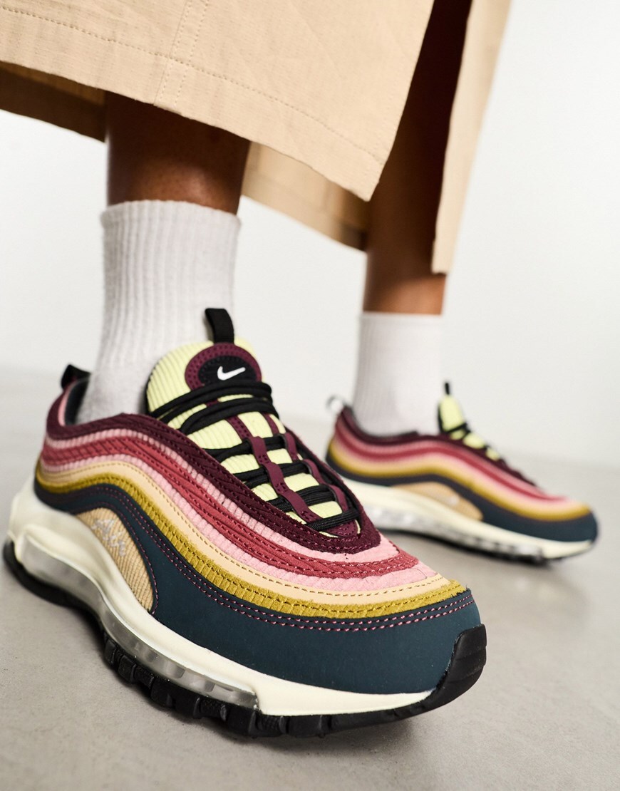Air Max 97 cord multicolour | ASOS Style Feed