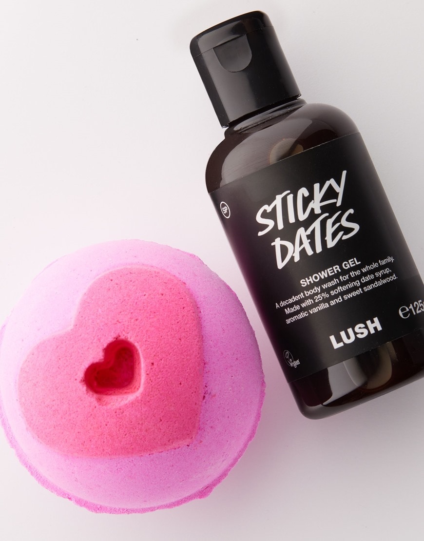 Shower gel and heart-shaped bath bomb | ASOS Style Feed