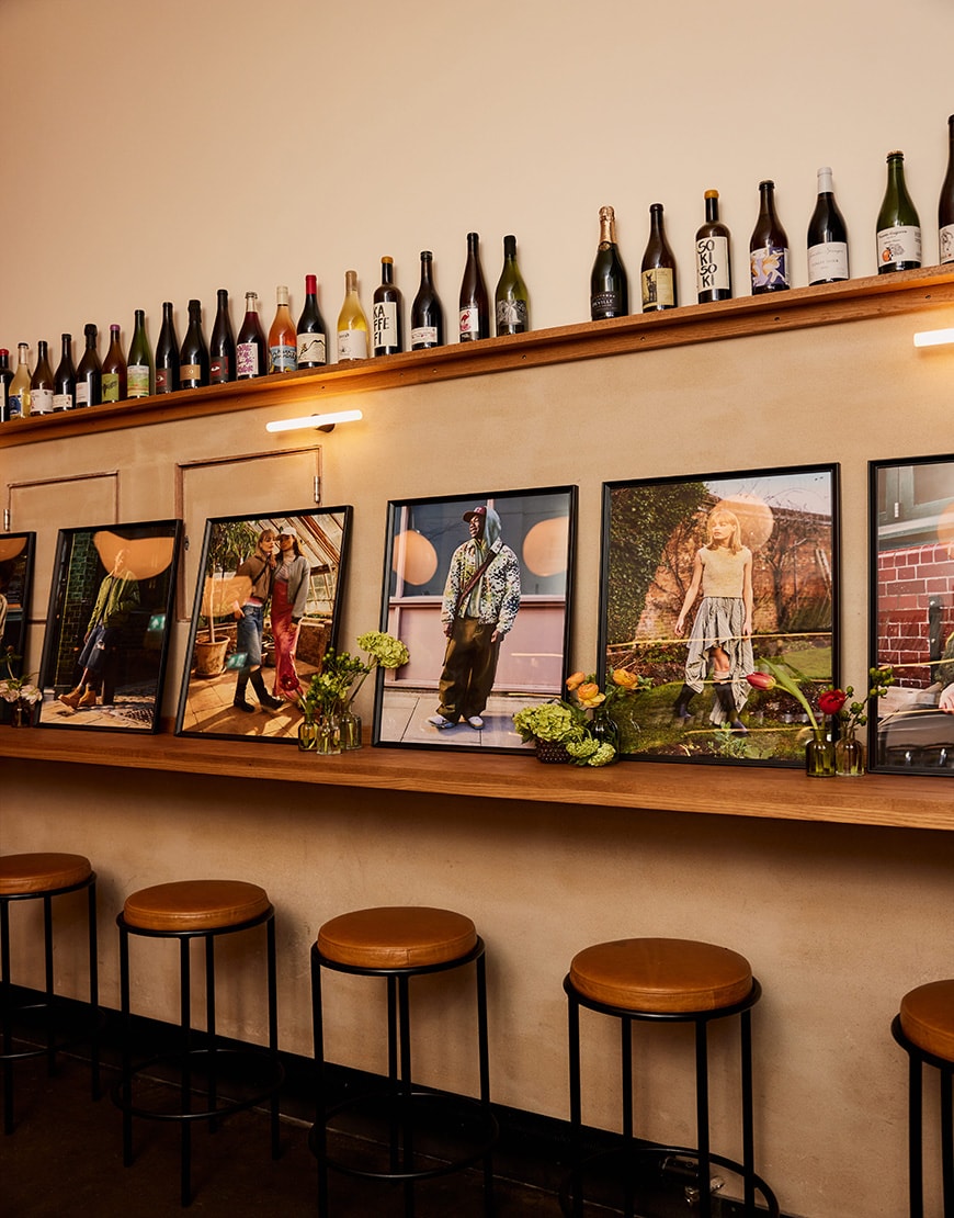 Bambi Hackney seating area and art work | ASOS Style Feed