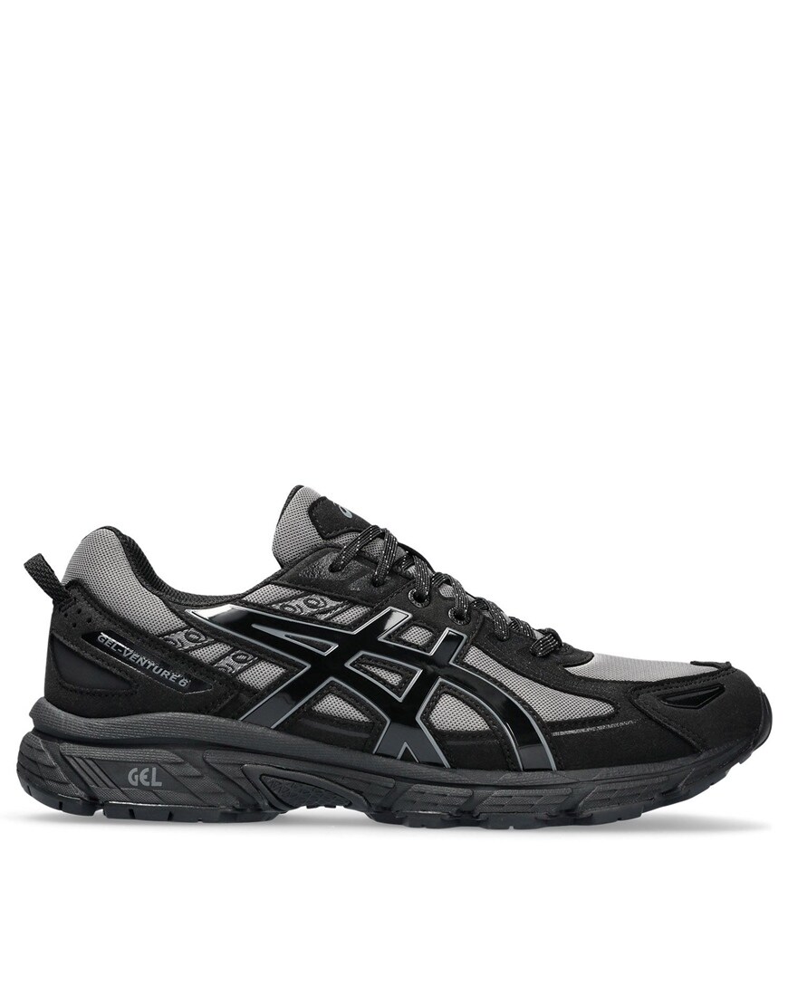 Asics Gel-Venture 6 trainers in black | ASOS Style Feed