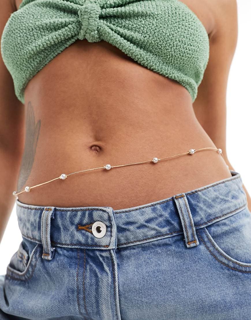 ASOS DESIGN belly chain