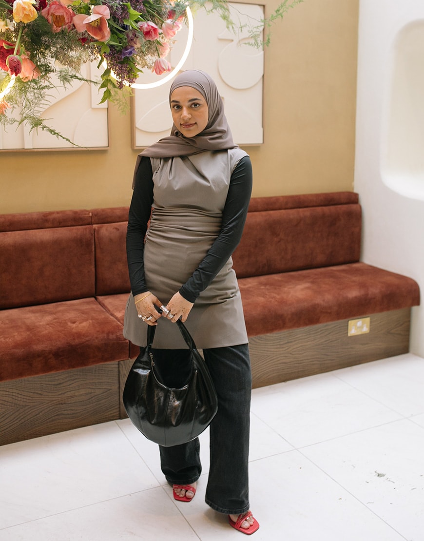 Content creator Naailah at a dinner party to celebrate Eid | ASOS Style Feed