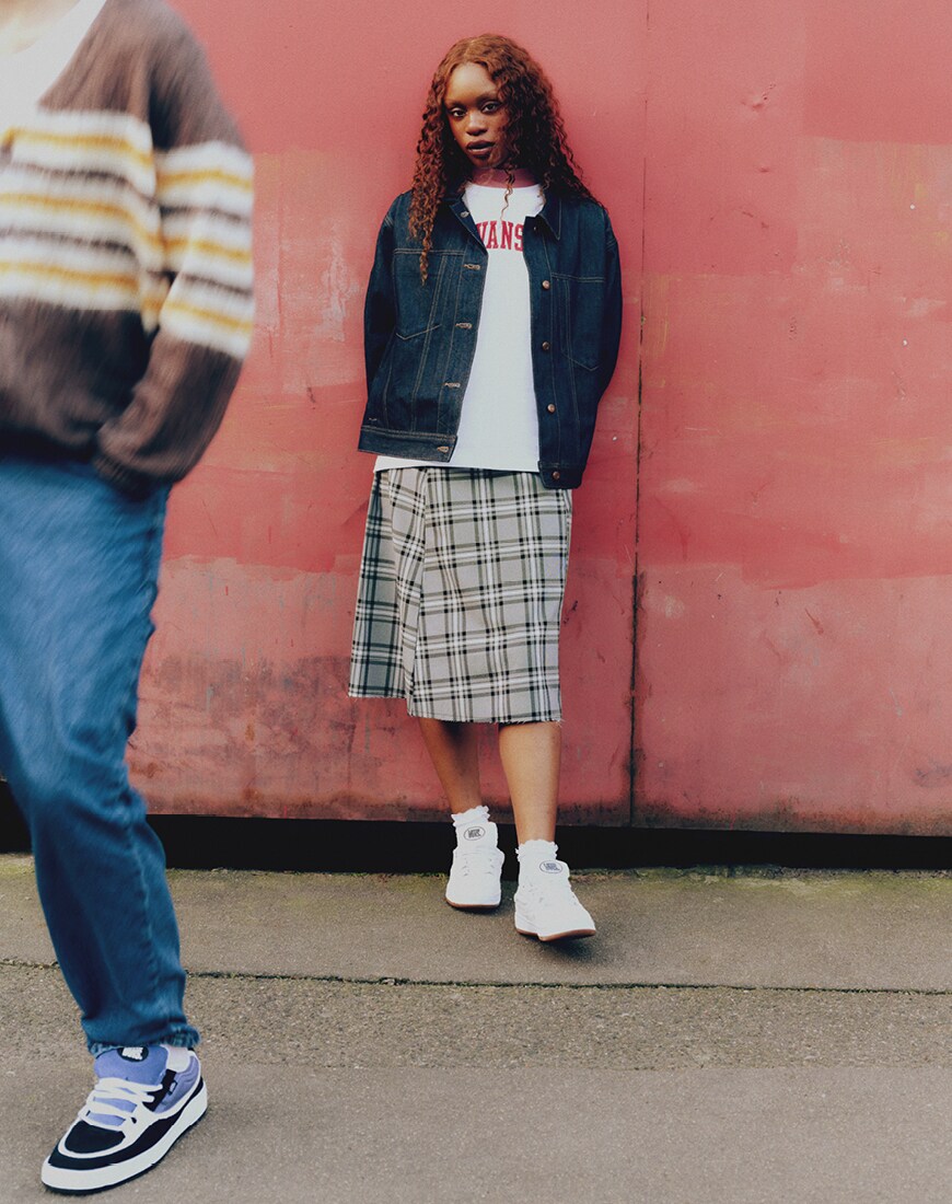Model wearing Vans Speed | ASOS Style Feed