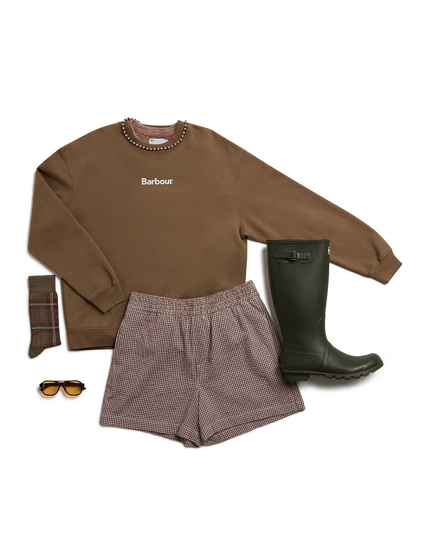 Snake Denton's outfit 1 laid flat with white background