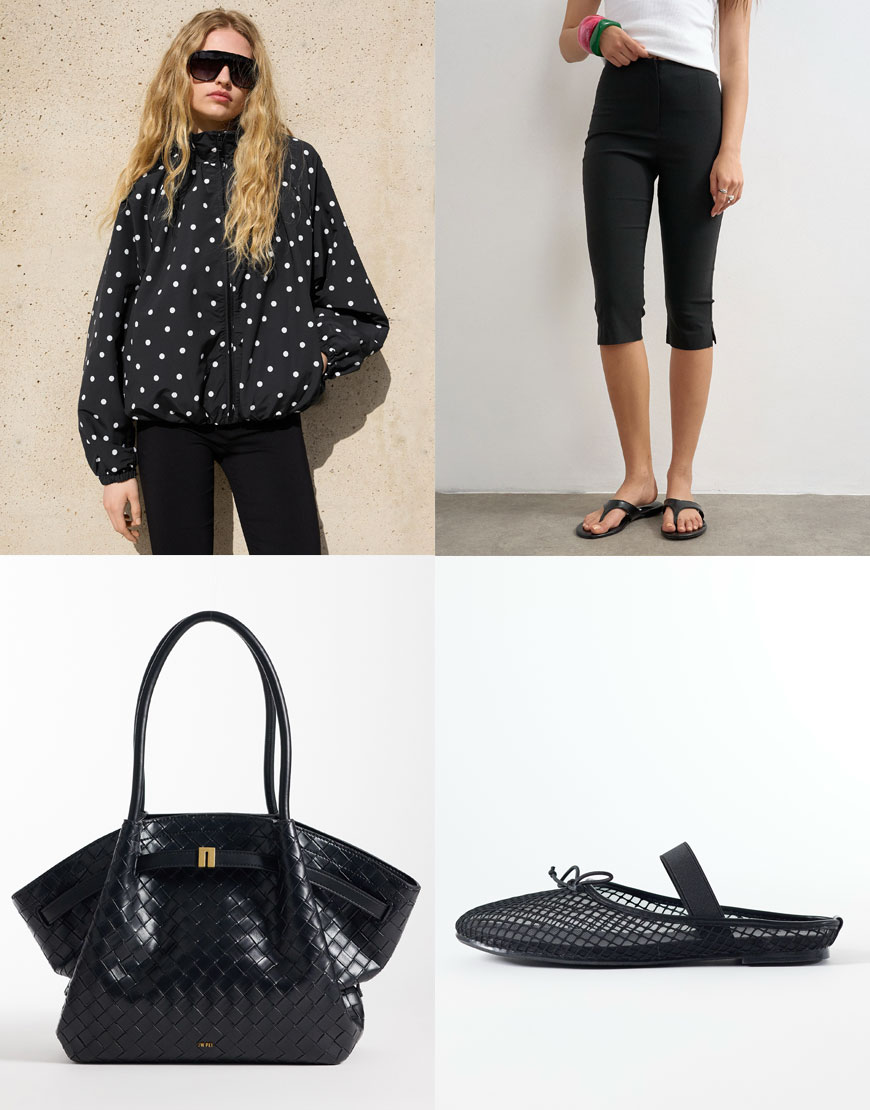 polka dot outfit collage|ASOS Style Feed
