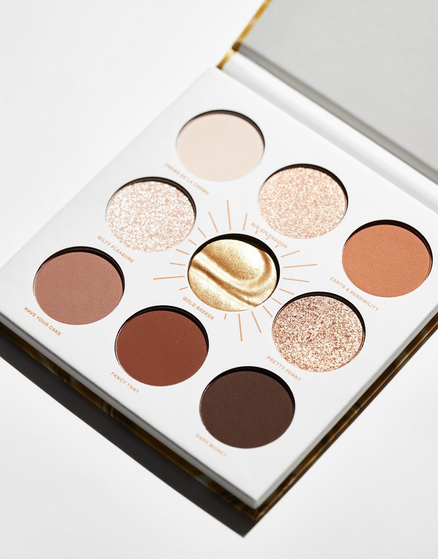 Morphe brown eyeshadow palette