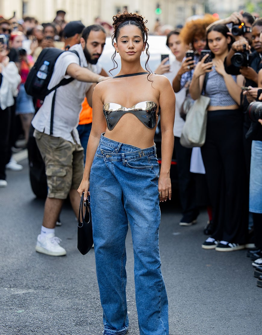 Lena Mahfouf at Haute Couture Paris | ASOS Style Feed