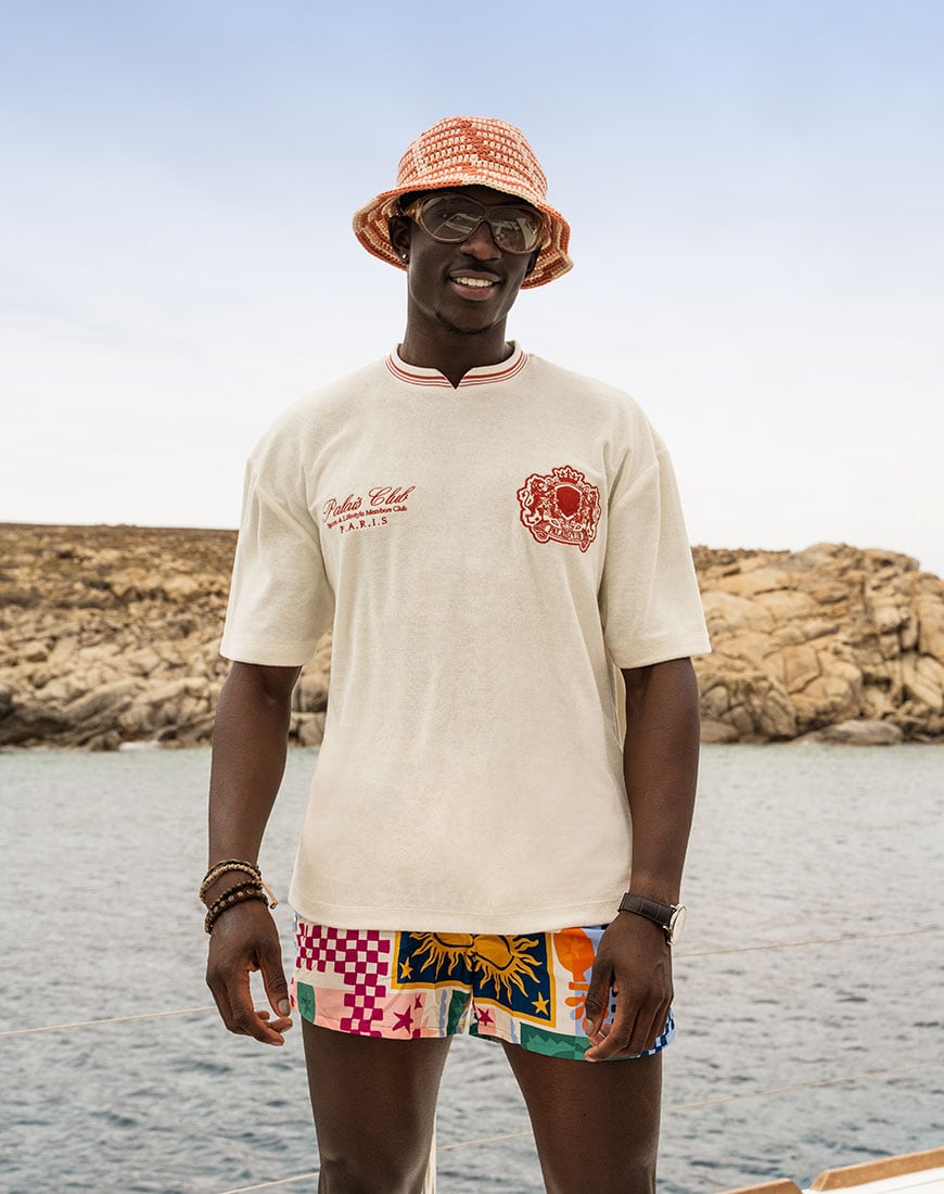 Model wearing a T-Shirt and shorts | ASOS Style Feed