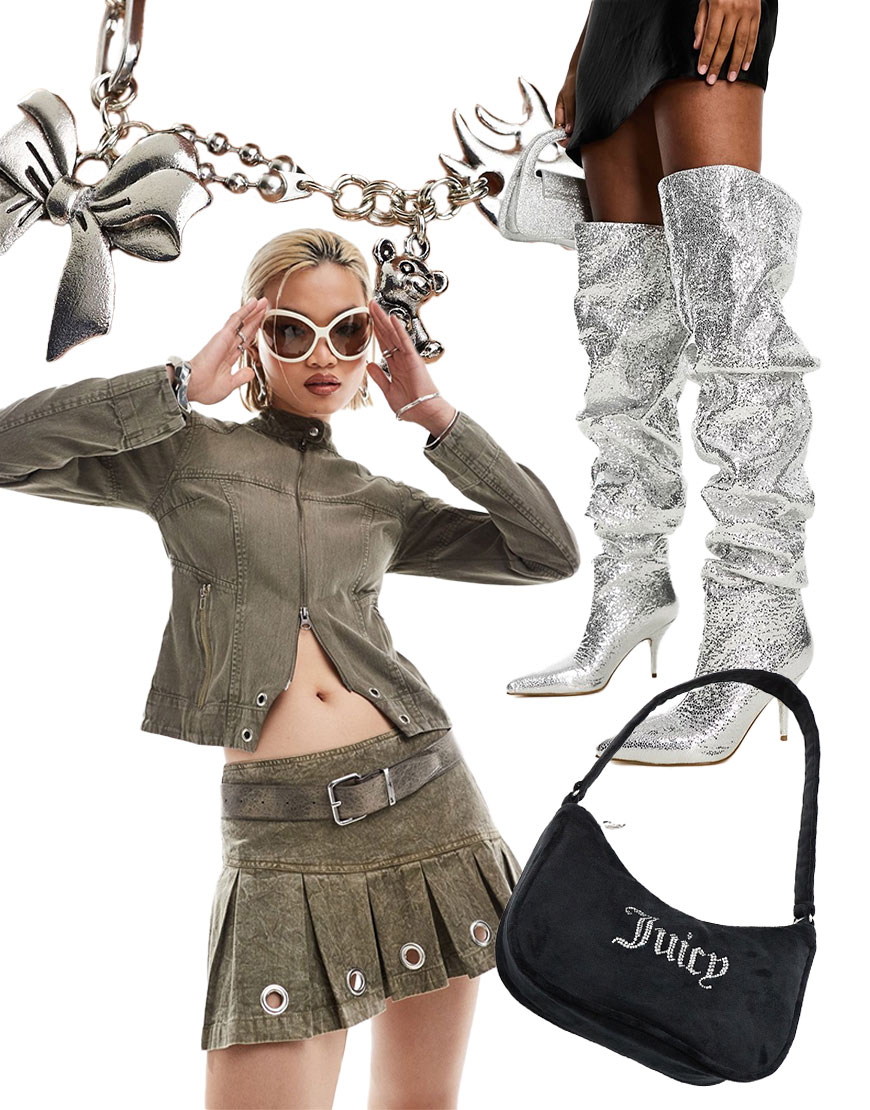 Mini Skirt Co-ord Look | ASOS Style Feed