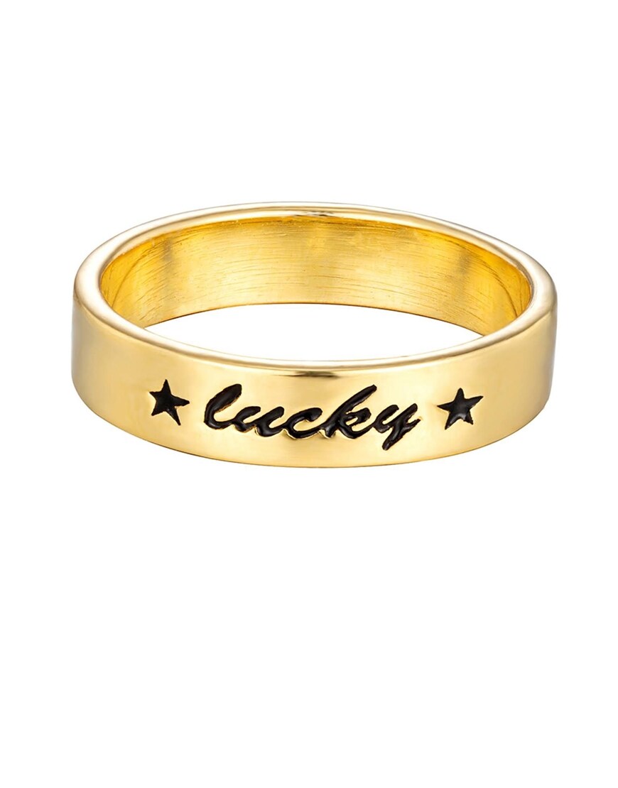 Gold 'lucky' ring