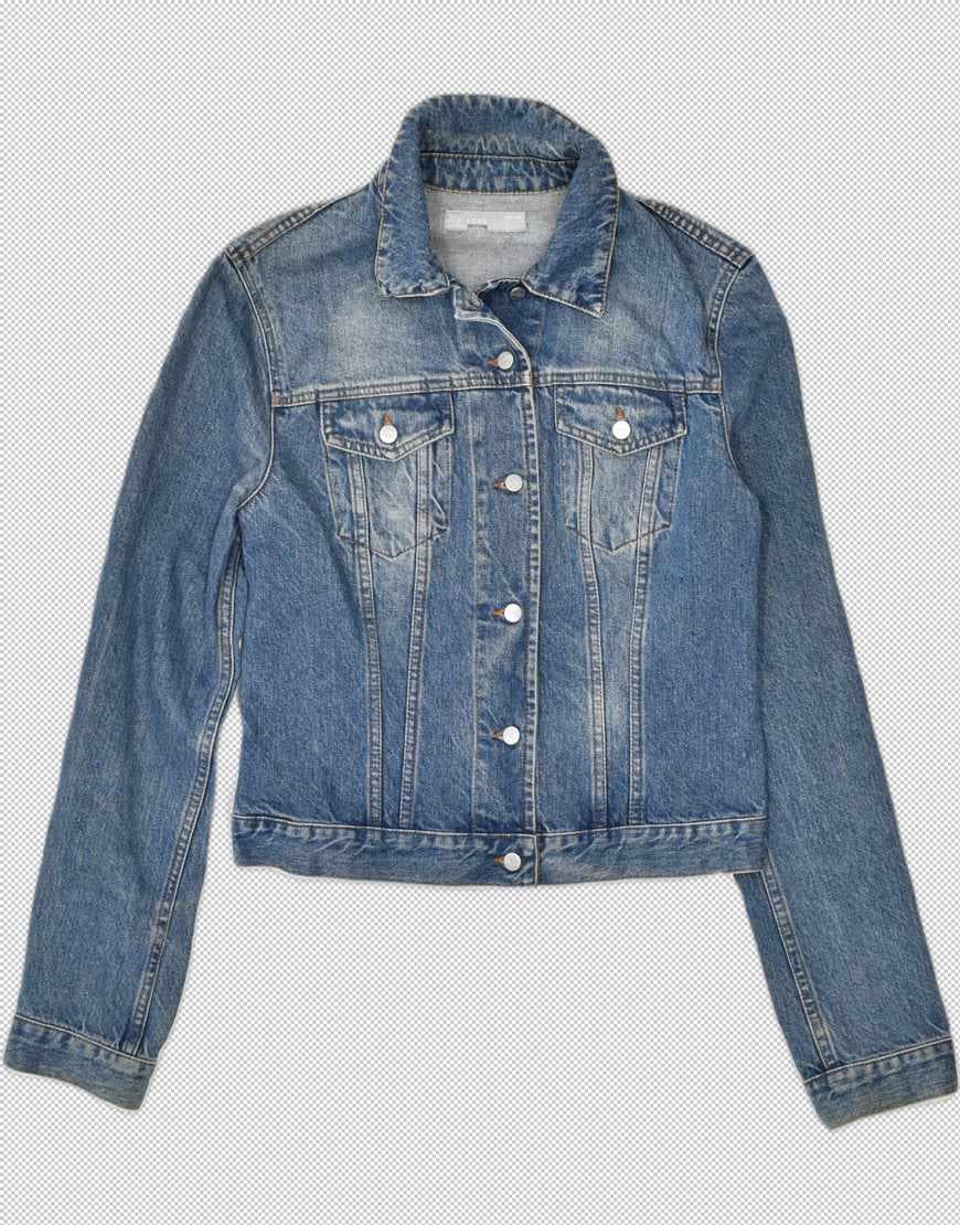 Vintage Size M Iceberg denim jacket in blue | ASOS Style Feed