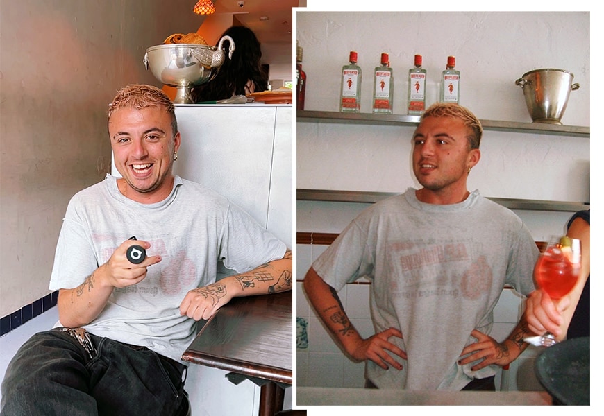 Alex, a co-founder of La Camionera