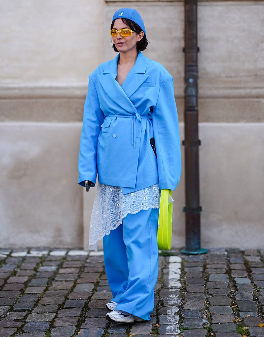 A street style fashion-goer at Copenhagen Fashion Week | ASOS Style Feed
