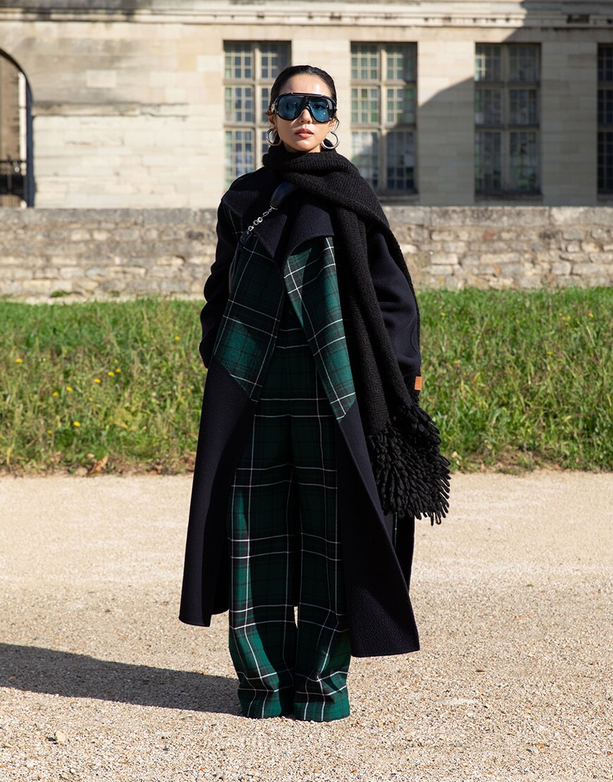 Woman in grunge winter outfit | ASOS Style Feed