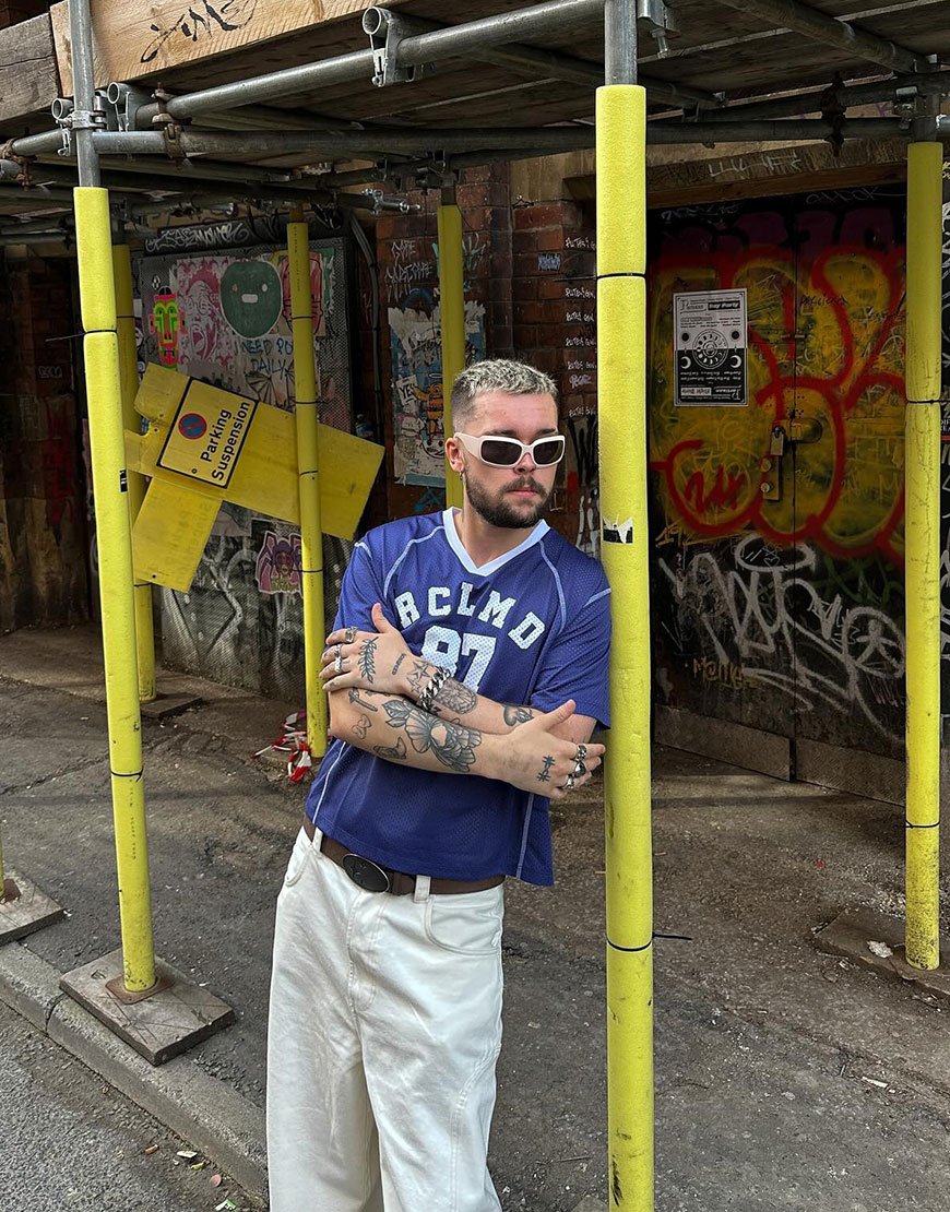 Man Wearing Sports Jersey | ASOS Style Feed