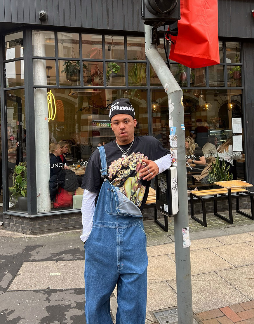 Man Wearing Dungarees | ASOS Style Feed