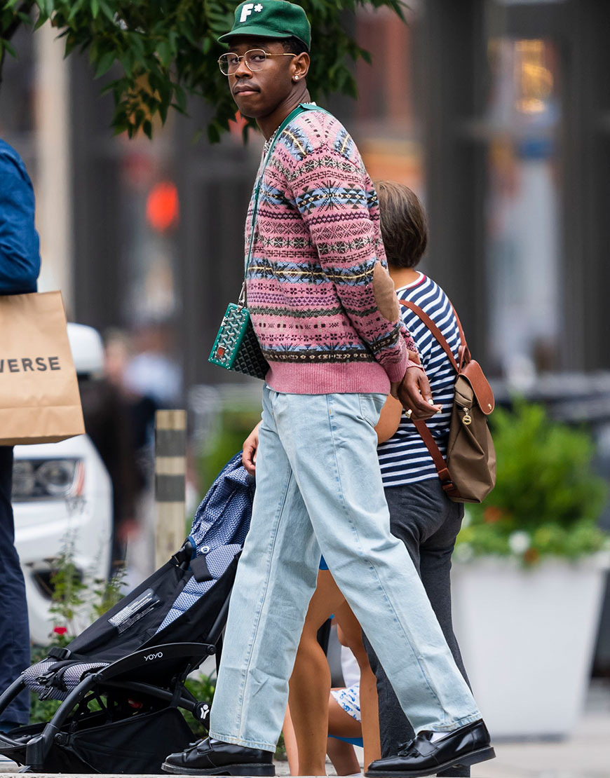Tyler, The Creator wearing loafers | ASOS Style Feed