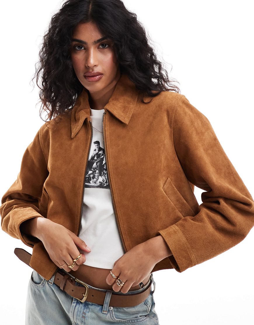 Suede Jacket | ASOS Style Feed
