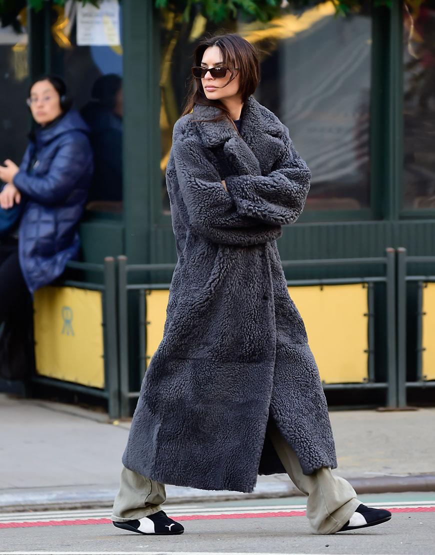 Em Rata seen wearing PUMA Speedcat trainers | ASOS Style Feed