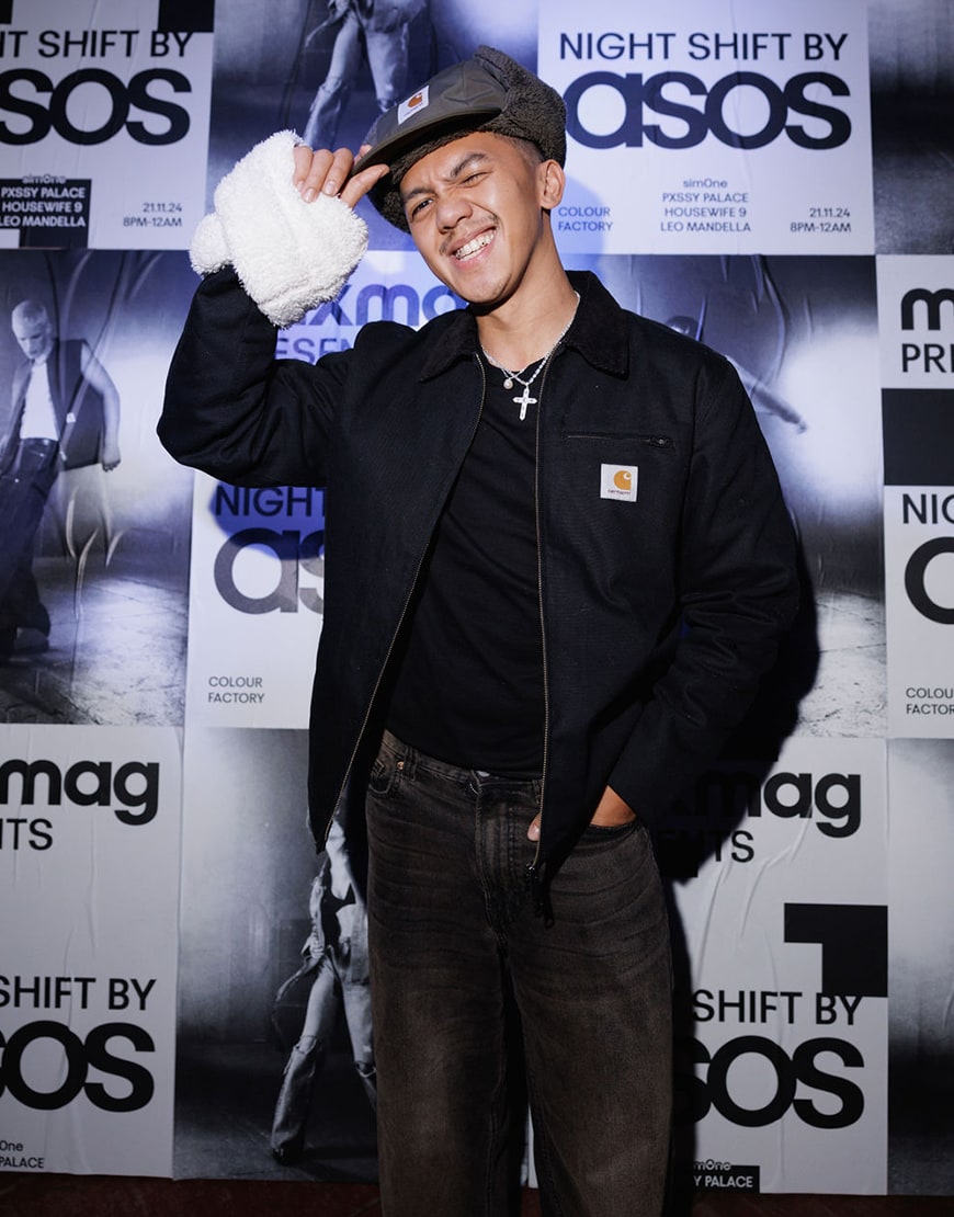 Influencer at the ASOS | Mixmag party