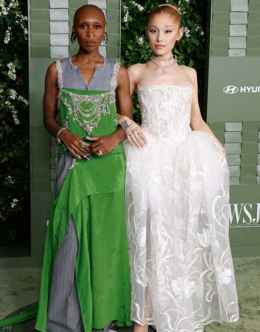 Cynthia and Ariana at Wicked press tour | ASOS Style Feed