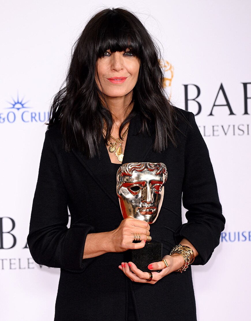 Claudia Winkleman at the BAFTAs